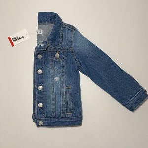 Girls toddler 4t spring jean jacket
